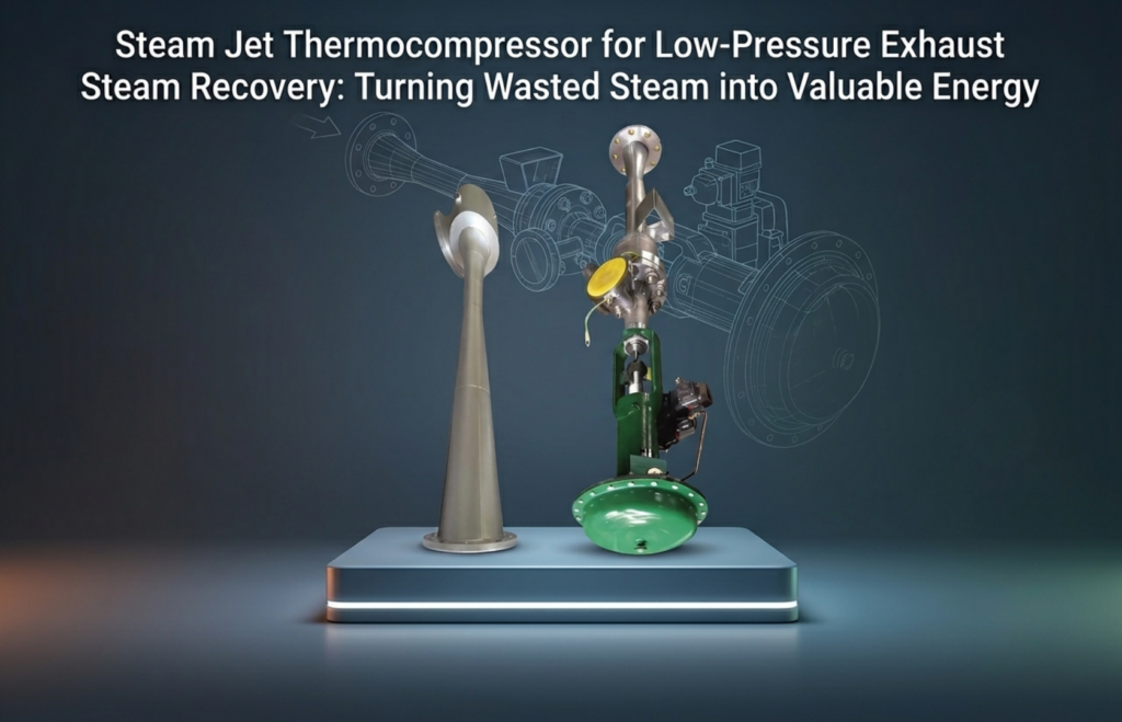 Steam Jet Thermocompressor for Low-Pressure Exhaust Steam Recovery: Turning Wasted Steam into Valuable Energy